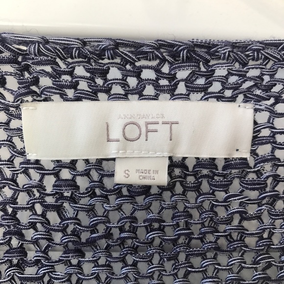 ANN TAYLOR LOFT OpenWeave Sweater EUC! - Picture 5 of 7